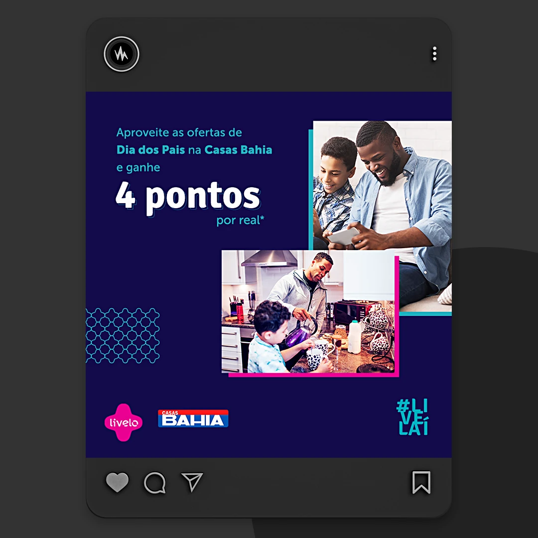 Feed / peça 04 — Livelo